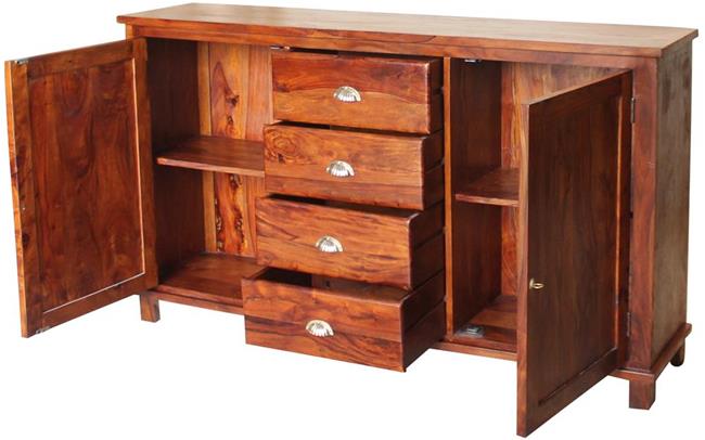 Credenza indiana in legno massello