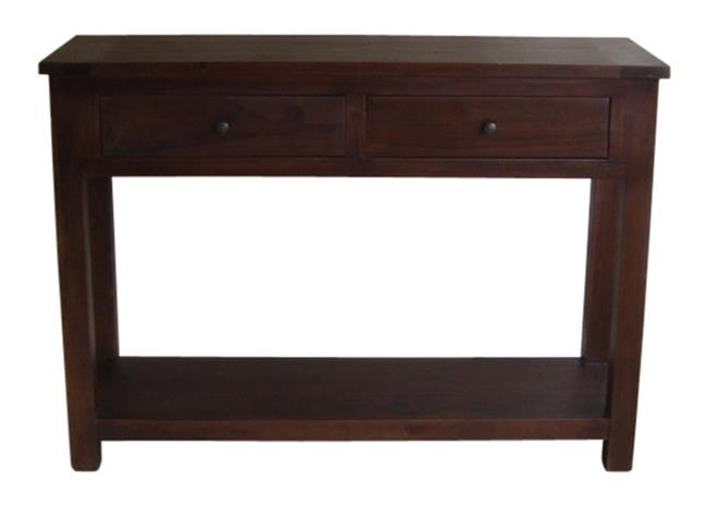 Consolle in teak massello colore naturale
